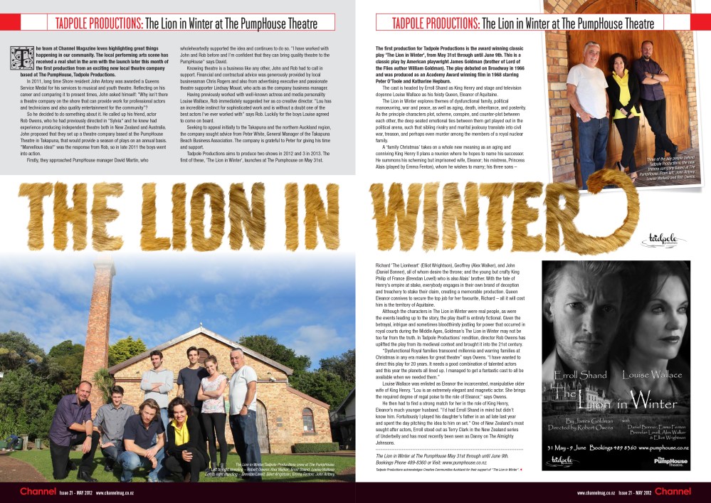 LIW Channel Mag article